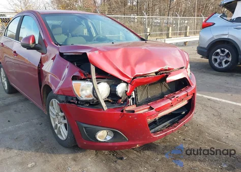 2012 Chevrolet Sonic 2Lt from USA, damaged, VIN 1G1JC5SH4C4166118